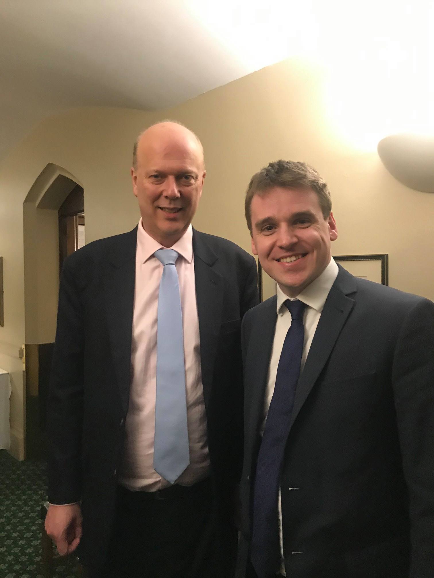 I was glad to be able to have a brief conversation with the Secretary of State for Transport earlier this week in Parliament about some of the transport priorities facing Ipswich.