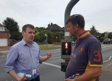 Conservative MP candidate Tom Hunt calls on Labour MP for Ipswich to up his game when it comes to campaign for northern bypass