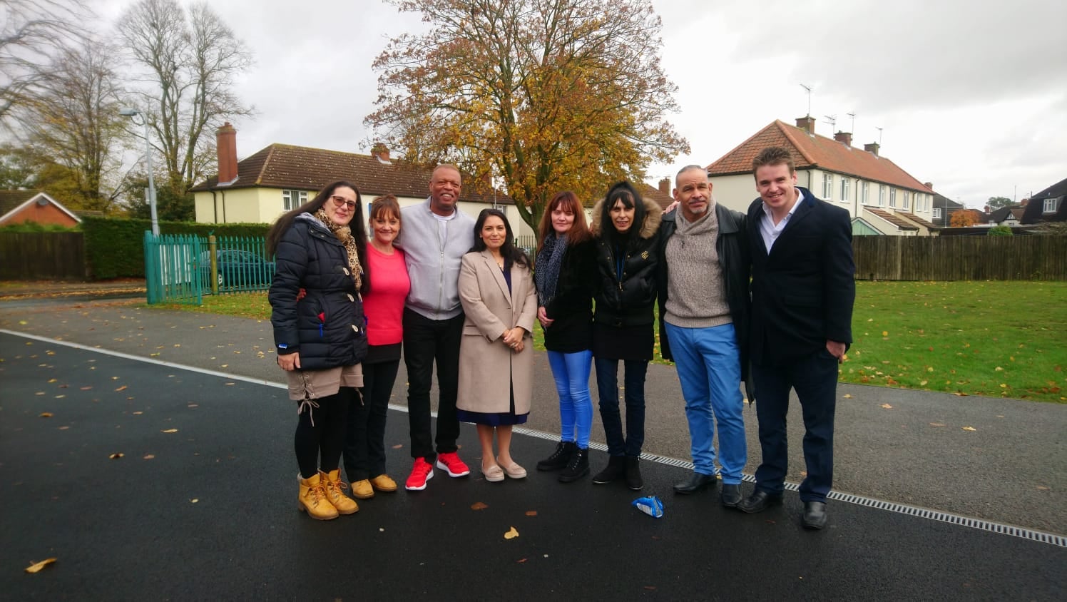 Priti Patel Visits Ipswich to meet with Reflections Youth Volunteers