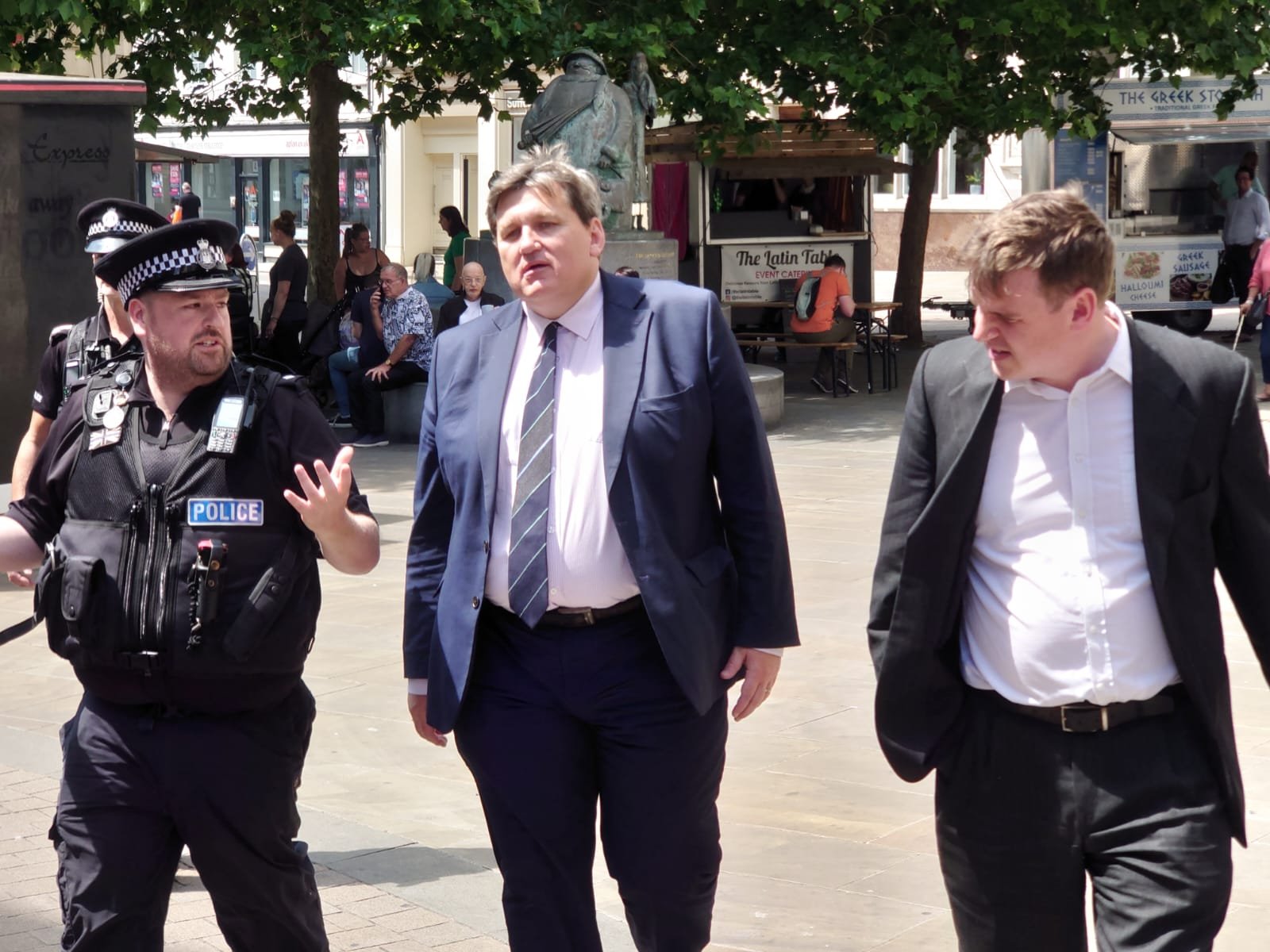 Minister for Crime and Policing visit to Ipswich