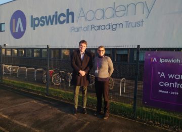 Visit to Ipswich Academy