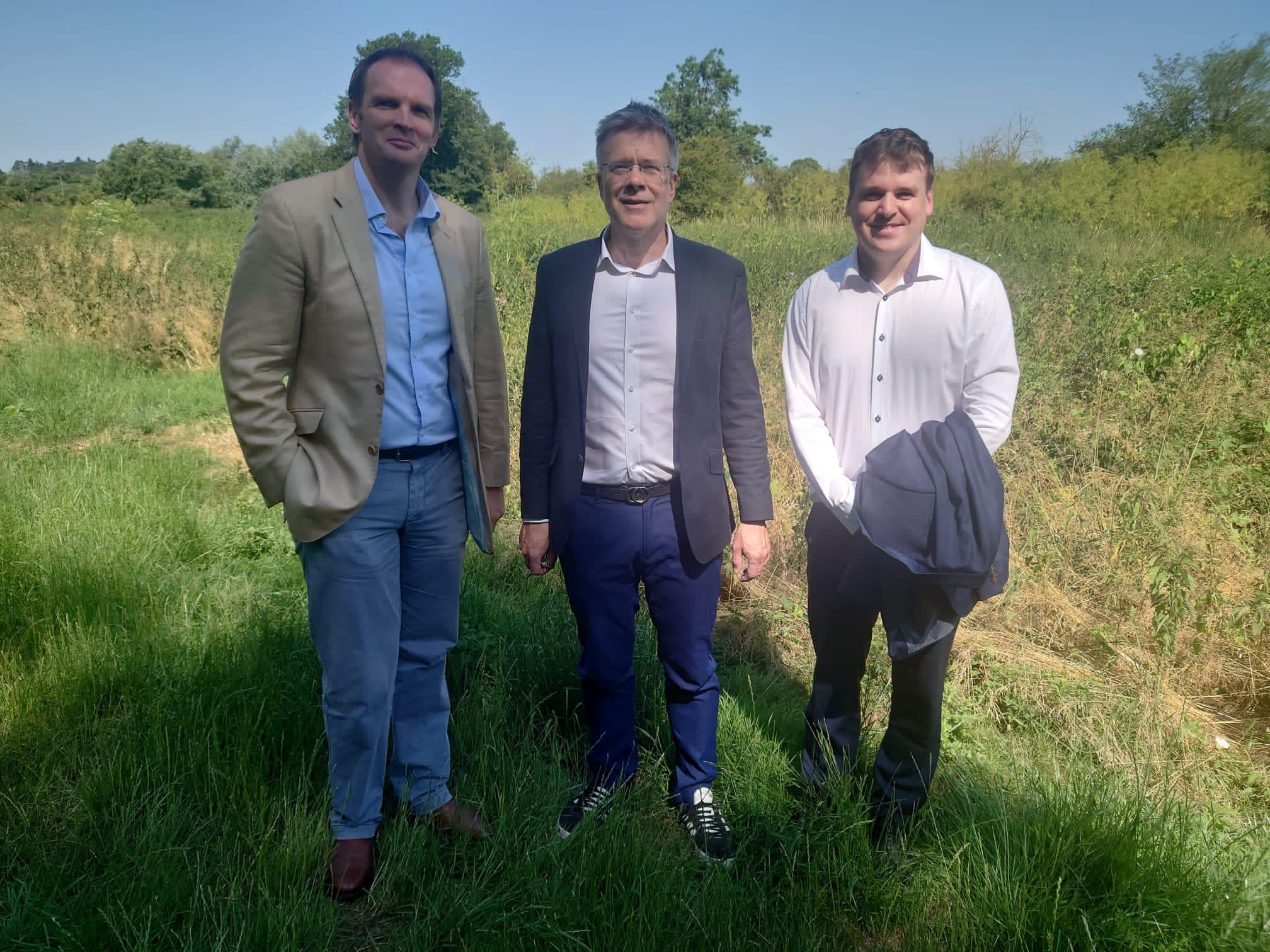 Meeting with Dr Dan Poulter MP, the River Gipping Trust and Suffolk County Council about making the river more pedestrian friendly